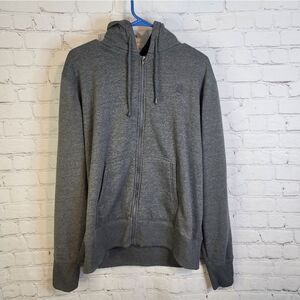 Men's Ditch Plains full zip sweater hoodie, size Large